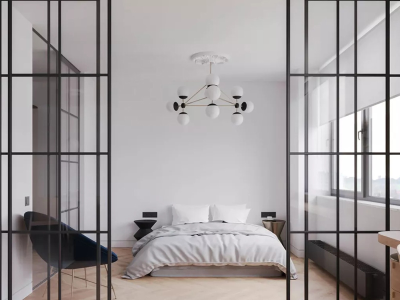 简约风格背景墙装修,现代简约风格的卧室搭配什么吊顶可以提升空间感